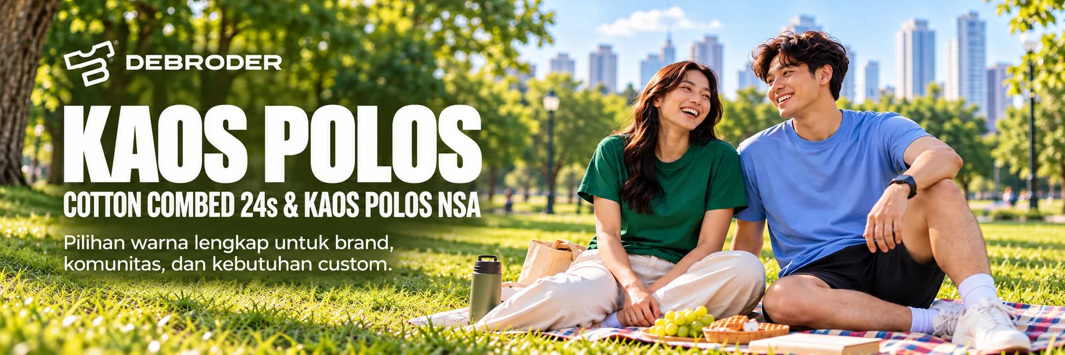 Kaos Polos New State Apparel & Cotton Combed